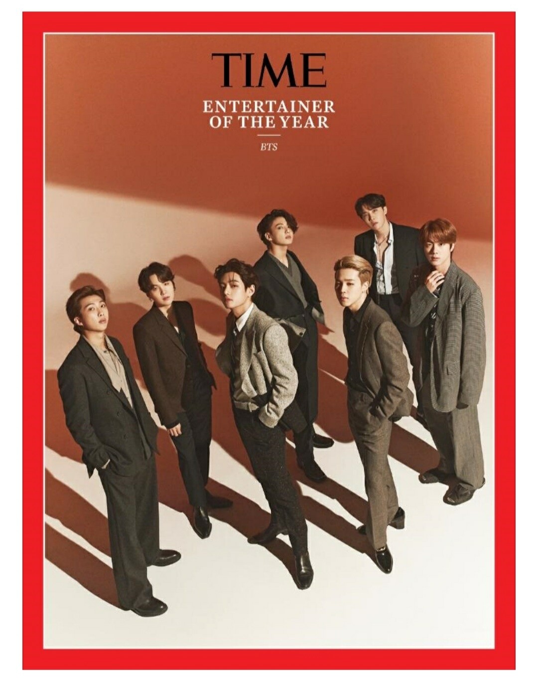 Time Asia Dec vol. Magazine (BTS inside cover) 