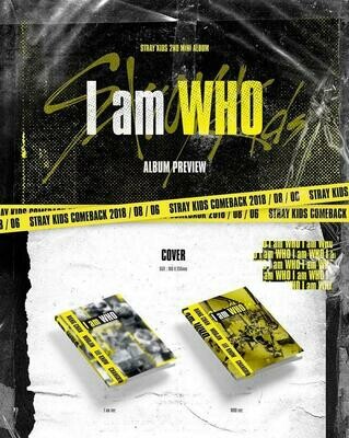 [I am WHO] Stray Kids 2nd Mini Album (Random ver)