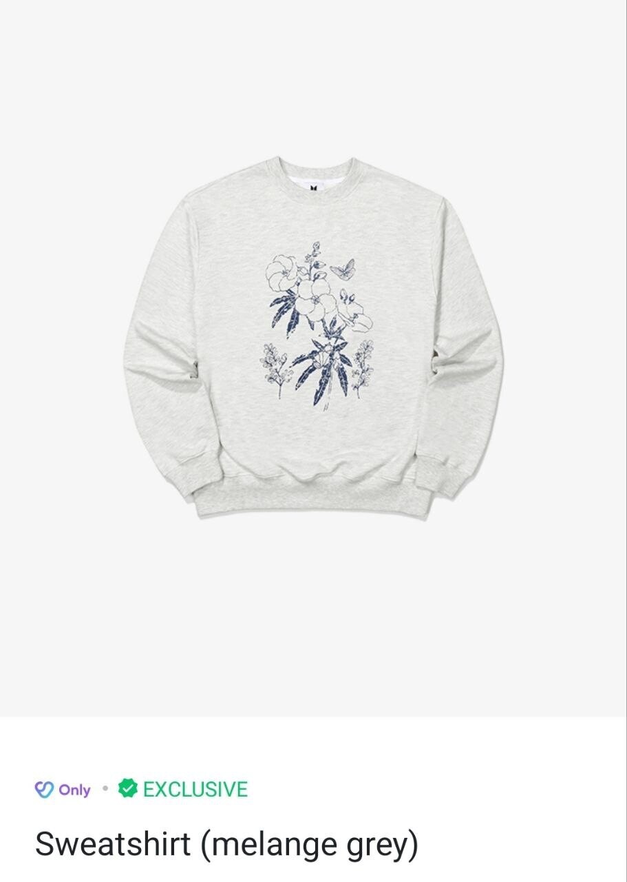 [DALMAJUNG] OFFICIAL MERCHS 2022 (2ND PO), OPTION: SWEATSHIRT (M. GREY)