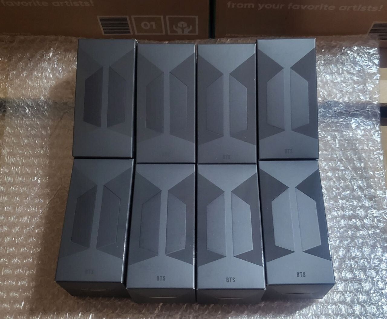 OFFICIAL LIGHT STICK KEYRING, OPTION: BTS LS SE KEYRING