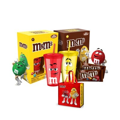 M&amp;M's MILK CHOCOLATE COLD CUP PACKAGE (Limited Ed.)