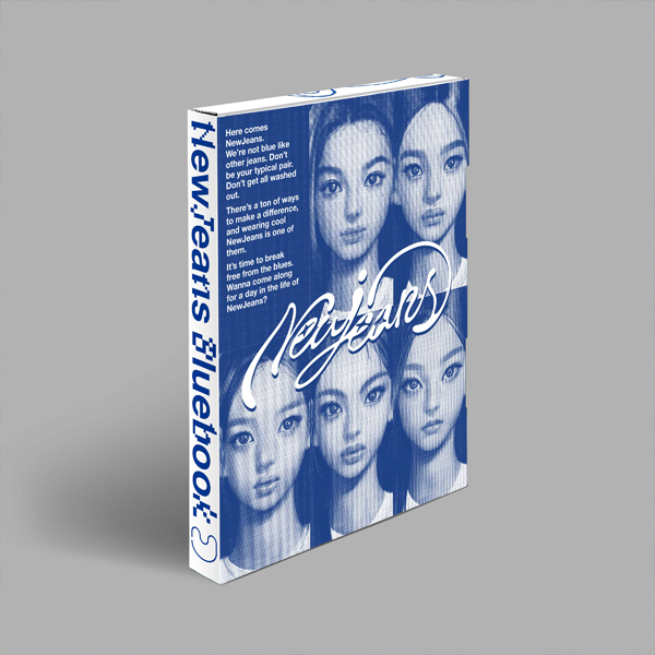 [NewJeans 1st EP 'New Jeans'] (Bluebook ver.) (Random Ver.)