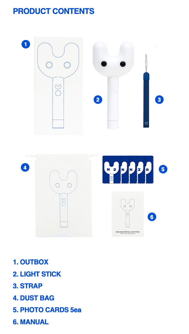 NEWJEANS OFFICIAL LIGHT STICK