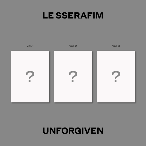 [UNFORGIVEN] LE SSERAFIM 1ST STUDIO ALBUM (KTOWN), OPTION: ALBUM RANDOM VER. (with POB)