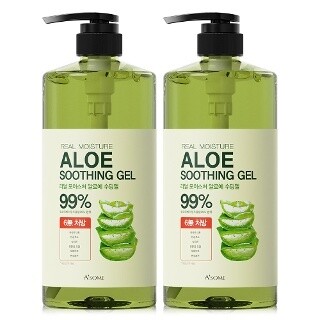 [MAYFORET] ALOE SOOTHING GEL (1000mL) &amp; GEL MIST (250mL), OPTION: ALOE SOOTHING GEL (1000mL) x 2 Bottles