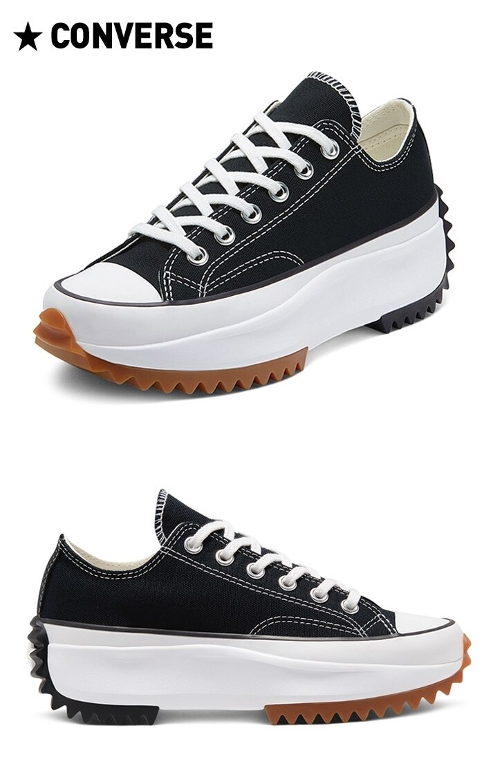 CONVERSE RUNSTAR HIKE LOW 
(Black - 168816C), OPTION KR SIZE: 245