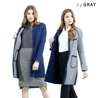 [by GRAY] REVERSIBLE SUMMER JACKET, OPTION COLOR: NAVY, OPTION SIZE: M (55/66)