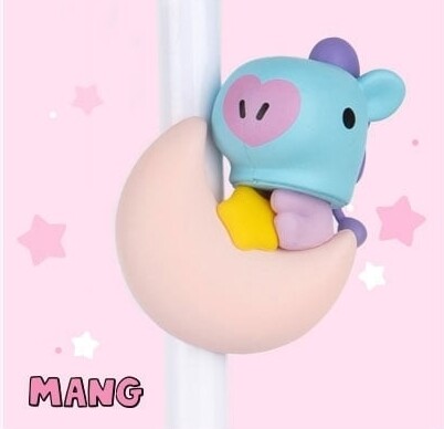 BT21 BABY GOOSE NECK MOBILE HOLDER, OPTION CHARACTER: MANG