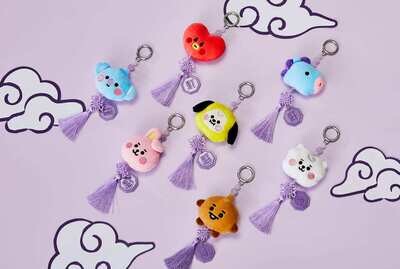 BT21 BABY TASSEL KEYRING