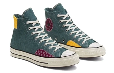CONVERSE CHUCK 70 HI TWISTED PREP FADED SPRUCE AMARILLO  166853C