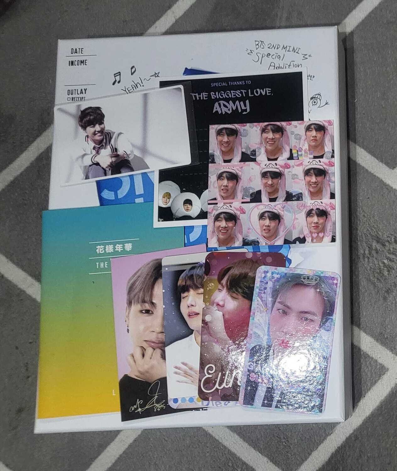 BTS SKOOL LUV AFFAIR
Special Addition with J-HOPE pc and freebies