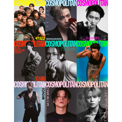 COSMOPOLITAN 2023.08 MAGAZINE
(Gift : Random Postcard 1p)