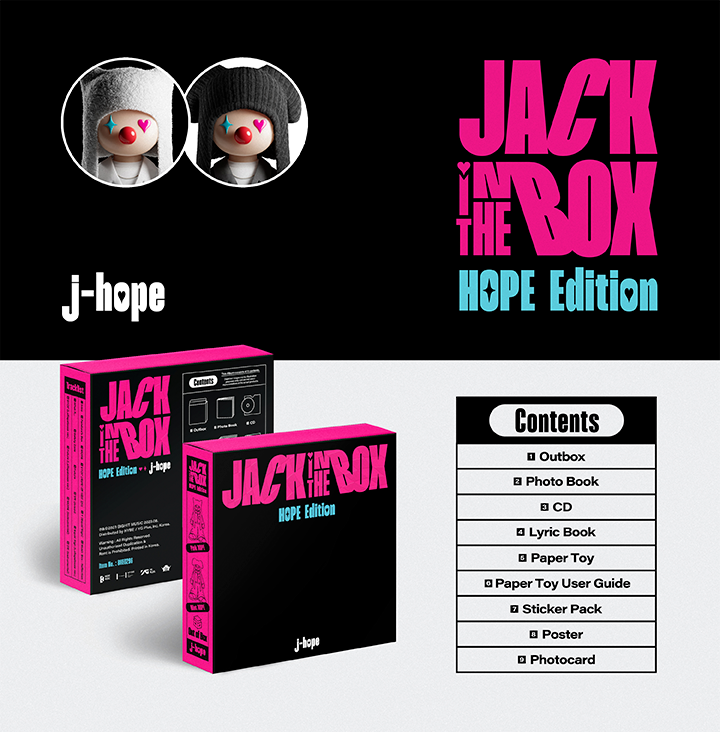 [Jack In The Box] (HOPE Edition) J-hope Solo Album (KTOWN POB)