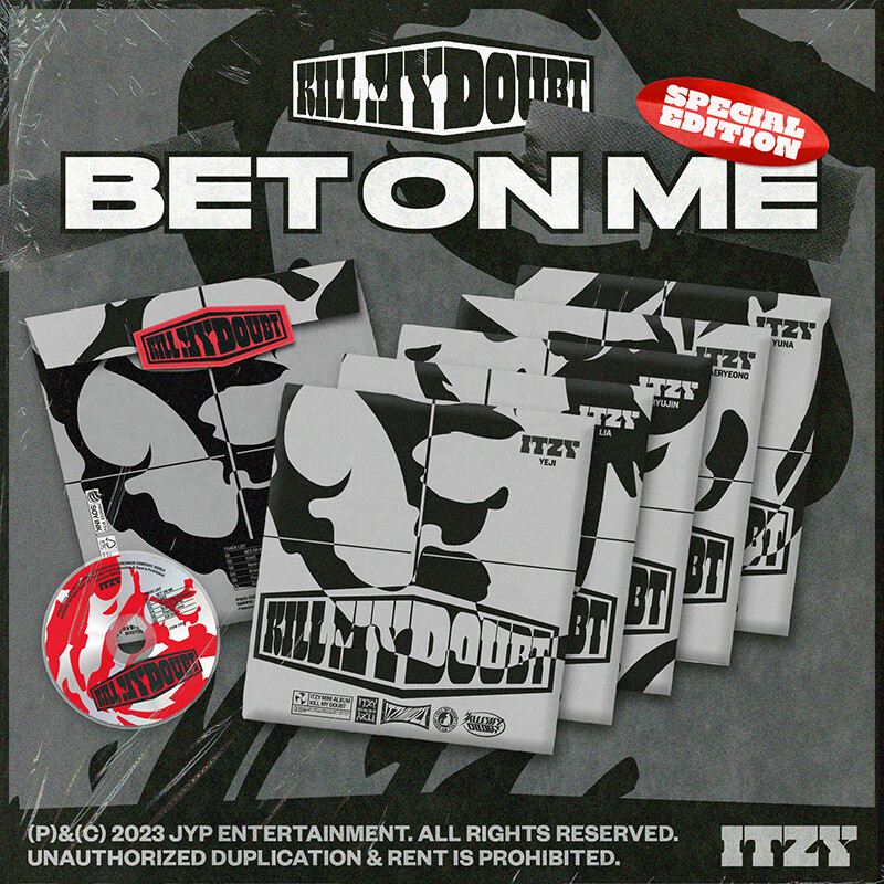 [KILL MY DOUBT] ITZY ALBUM (BET ON ME Random ver.)