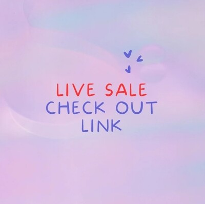 [AUG BATCH LIVE SALE]