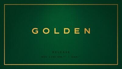 [GOLDEN] BTS JUNGKOOK SOLO ALBUM (NO POB)