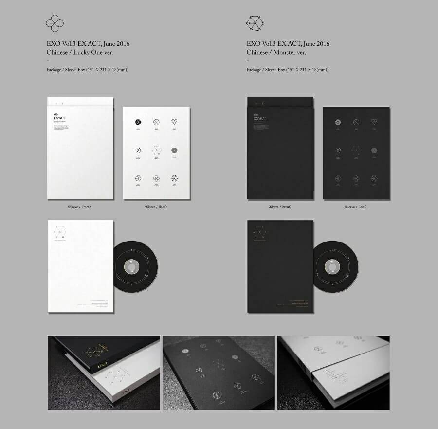 [Ex'act] Exo 3rd Album (Random type)