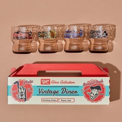 [LIMITED ED] DISNEY GLASS CUP 4p (270mL)
Made in Japan