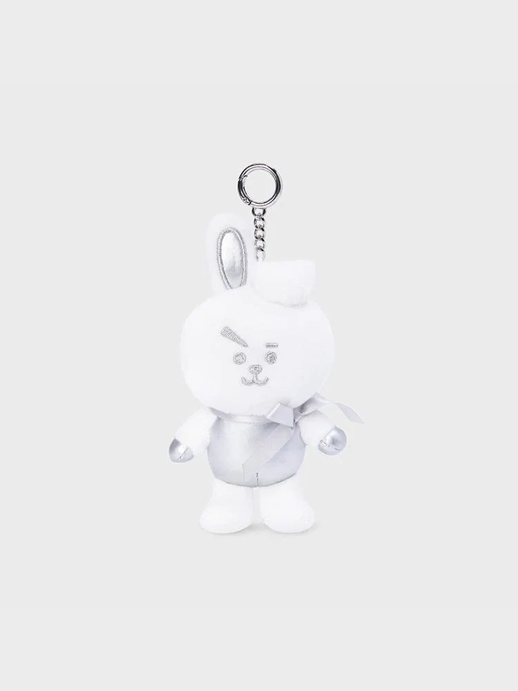 BT21 x COOKY DOLL KEYRING SILVER EDITION
