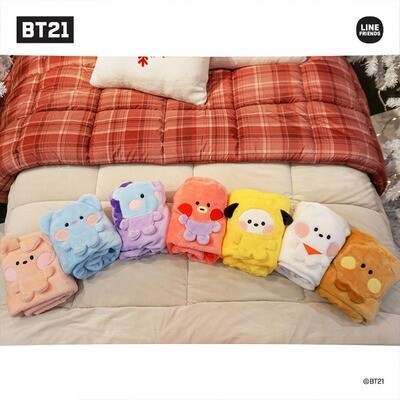 [MARCH BATCH] BT21 MININI DOLL BLANKET (90 x 60cm)