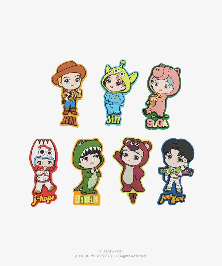 [APR BATCH] TINYTAN X TOYSTORY COLLAB - PVC MAGNET SET