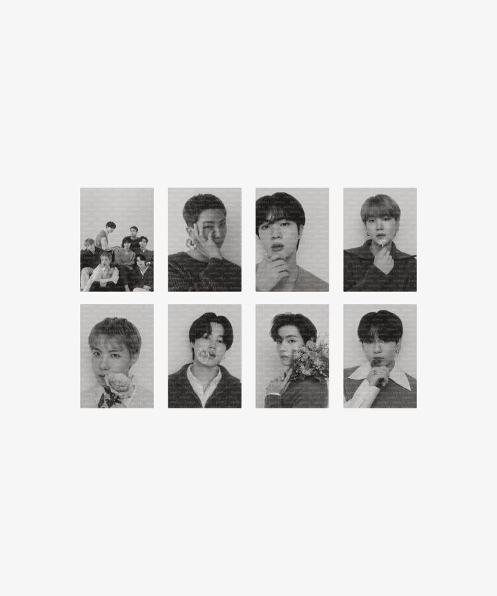 [JUNE BATCH] BTS MONOCHROME OFFICIAL MERCHS 
(CANVAS PHOTO (59.4cm x 84.1cm)