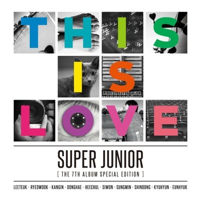 [This is Love] SuperJunior 7th Repackage Album (Special Edition) Random ver