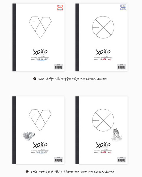 [Xoxo]  Exo 1st Album
