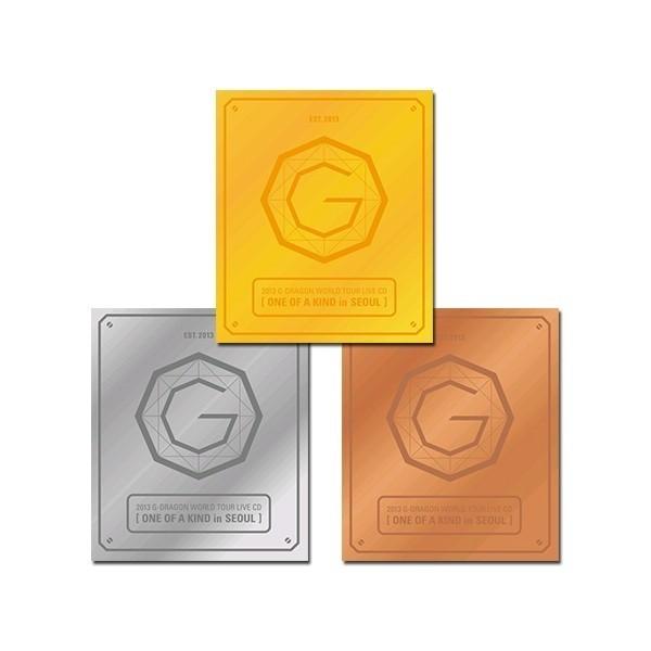 [One Of A Kind In Seoul] Bigbang 2013 G-Dragon World Tour Live CD (Random version)