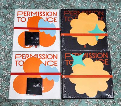 BTS PERMISSION TO DANCE ON STAGE - LIVE with BE Weverse POB (Sealed - 2 vers SET)