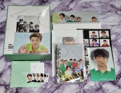 BTS 2020 Season's Greetings Full Set with Weverse POB Mouse Pad