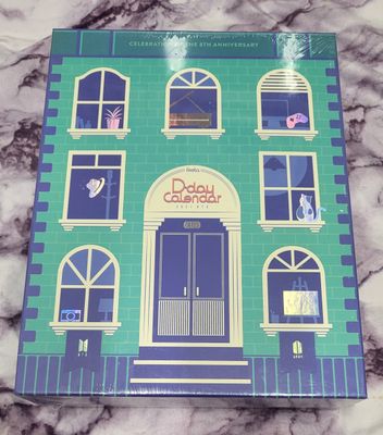 BTS Festa 2021 D-Day Calendar (8th Anniversary) — Sealed