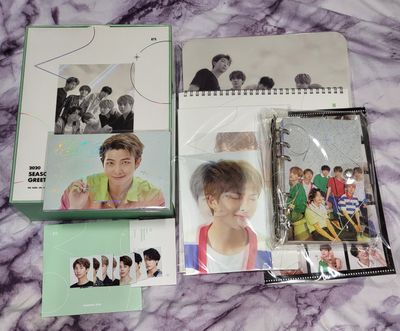 BTS 2020 Season's Greetings — RM / Namjoon 3D Lenticular Card