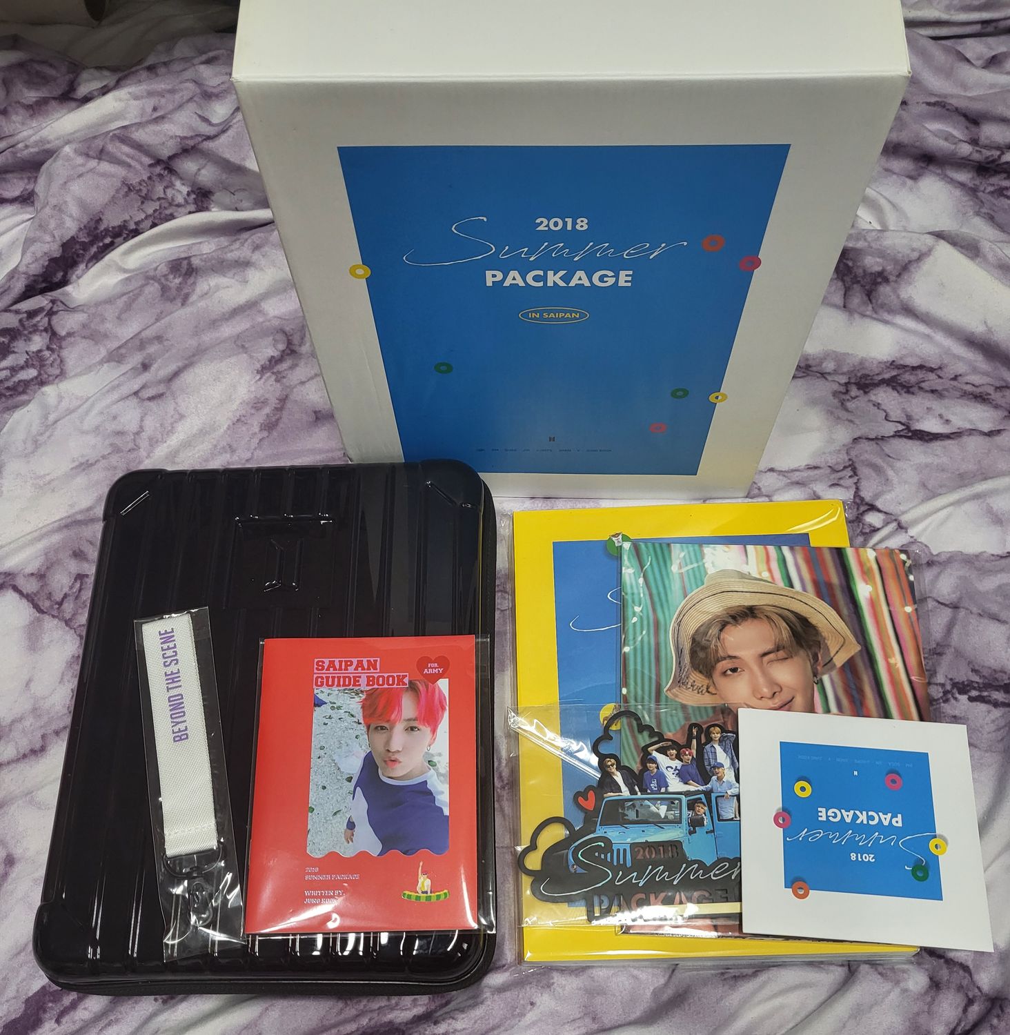 BTS 2018 Summer Package in Saipan (Black Case Version) — Jungkook Guide Book