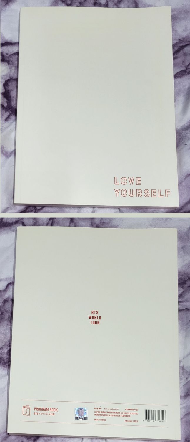 BTS Official Concert Program Books Bundle (Love Yourself + HYYH Epilogue) — Take All