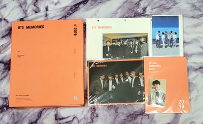 BTS Memories of 2019 DVD Full Set (J-hope Photocard)