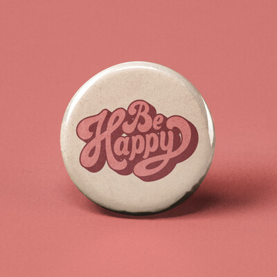 Be Happy Button