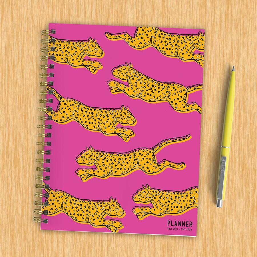 Cheetah Weekly/Monthly Spiral Planner