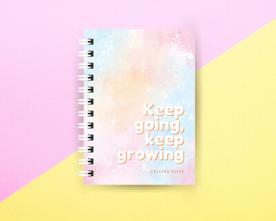 Keep Going Spiral Journal Keep Going Spiral Journal
