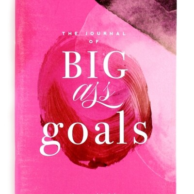 Hot Pink Notebook, BIG GOALS, Inspirational Notebook Hot Pink Notebook, BIG GOALS, Inspirational Notebook
