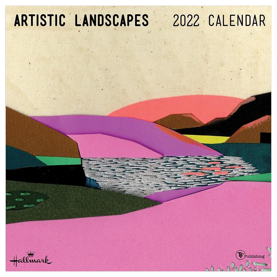 Artistic Landscape Wall Calendar