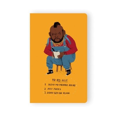 Mr. T To-Do List classic layflat notebook