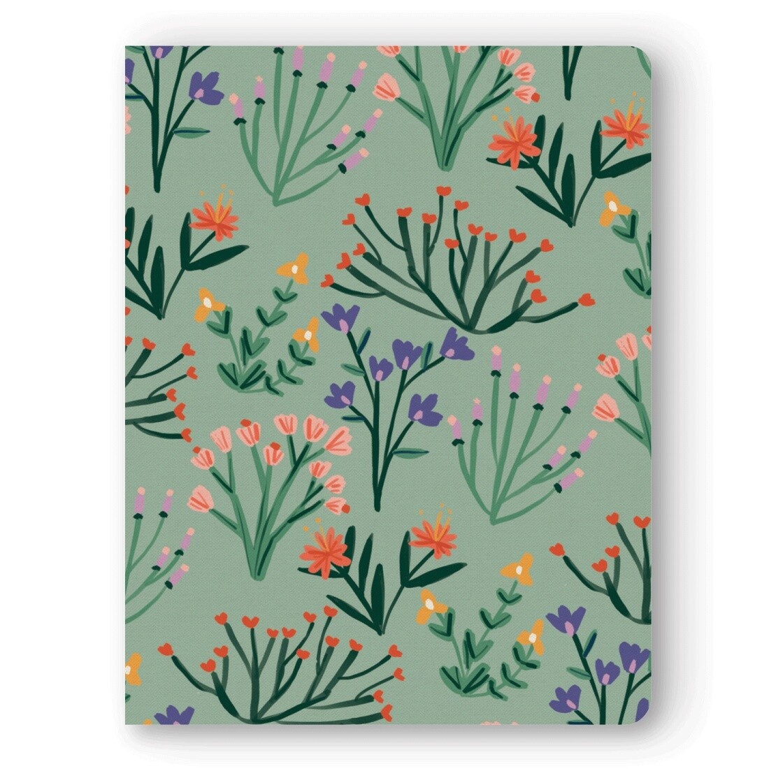 Petite Blooms Large Layflat Notebook