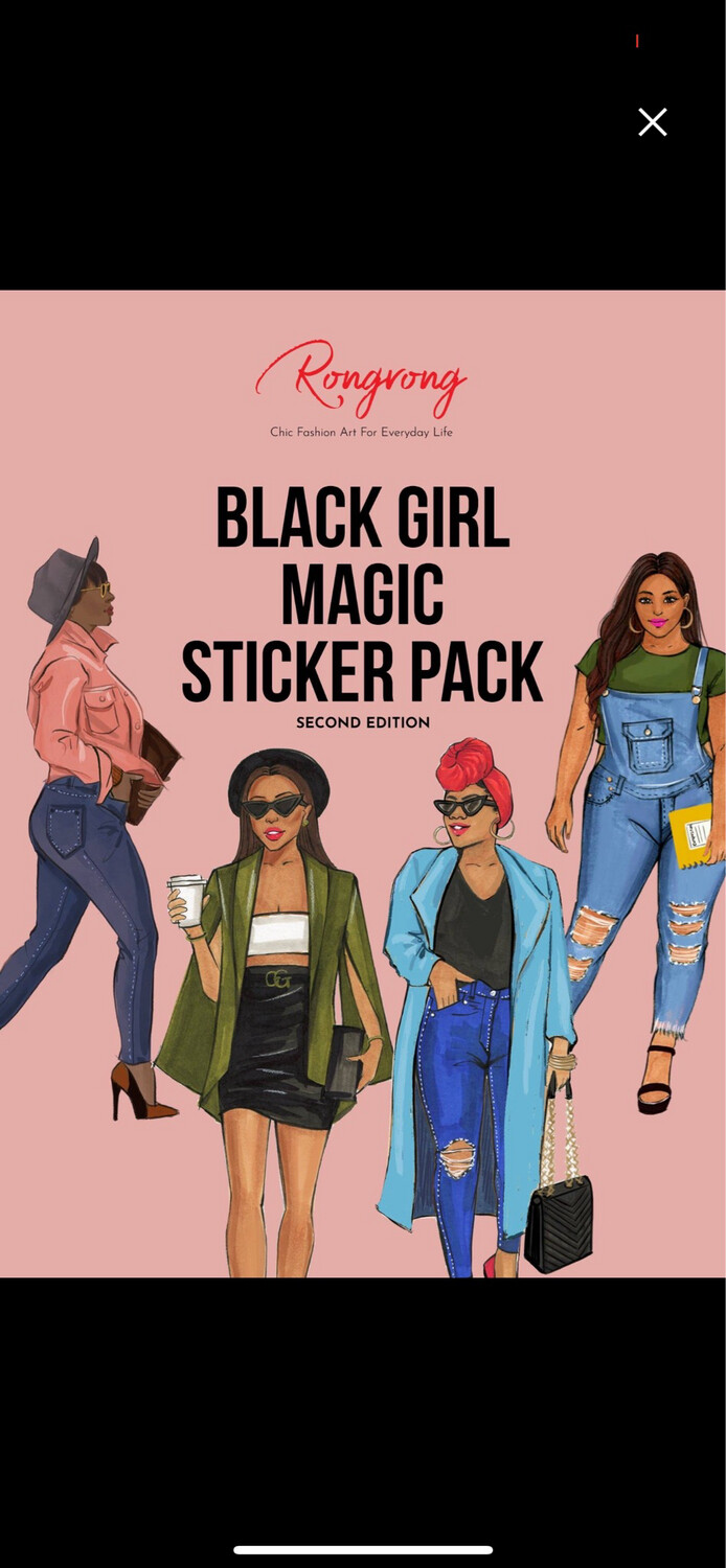 BLACK GIRL MAGIC STICKER BOOK