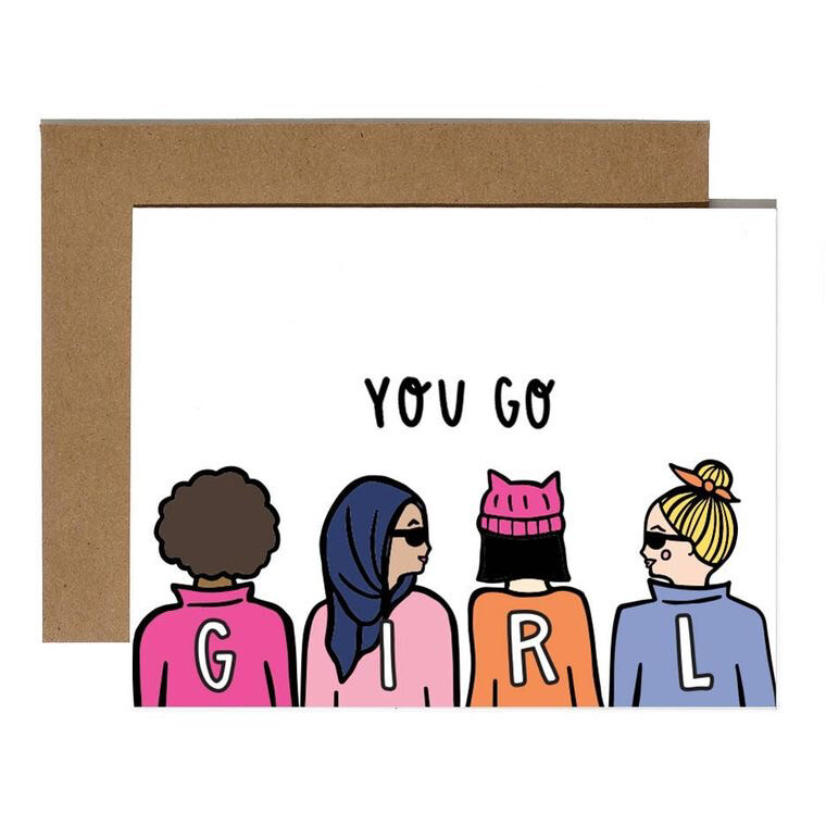 YOU GO GIRL CARD