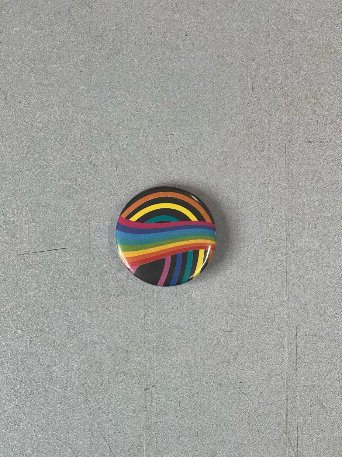 Double Rainbow Button