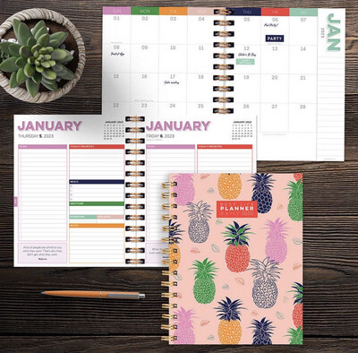 Perky Pineapples Daily Luxe Planner