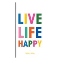 2023-2024 Happy Life 2-Year Small Monthly Pocket Planner