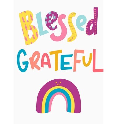 Blessed Grateful Greeting Card