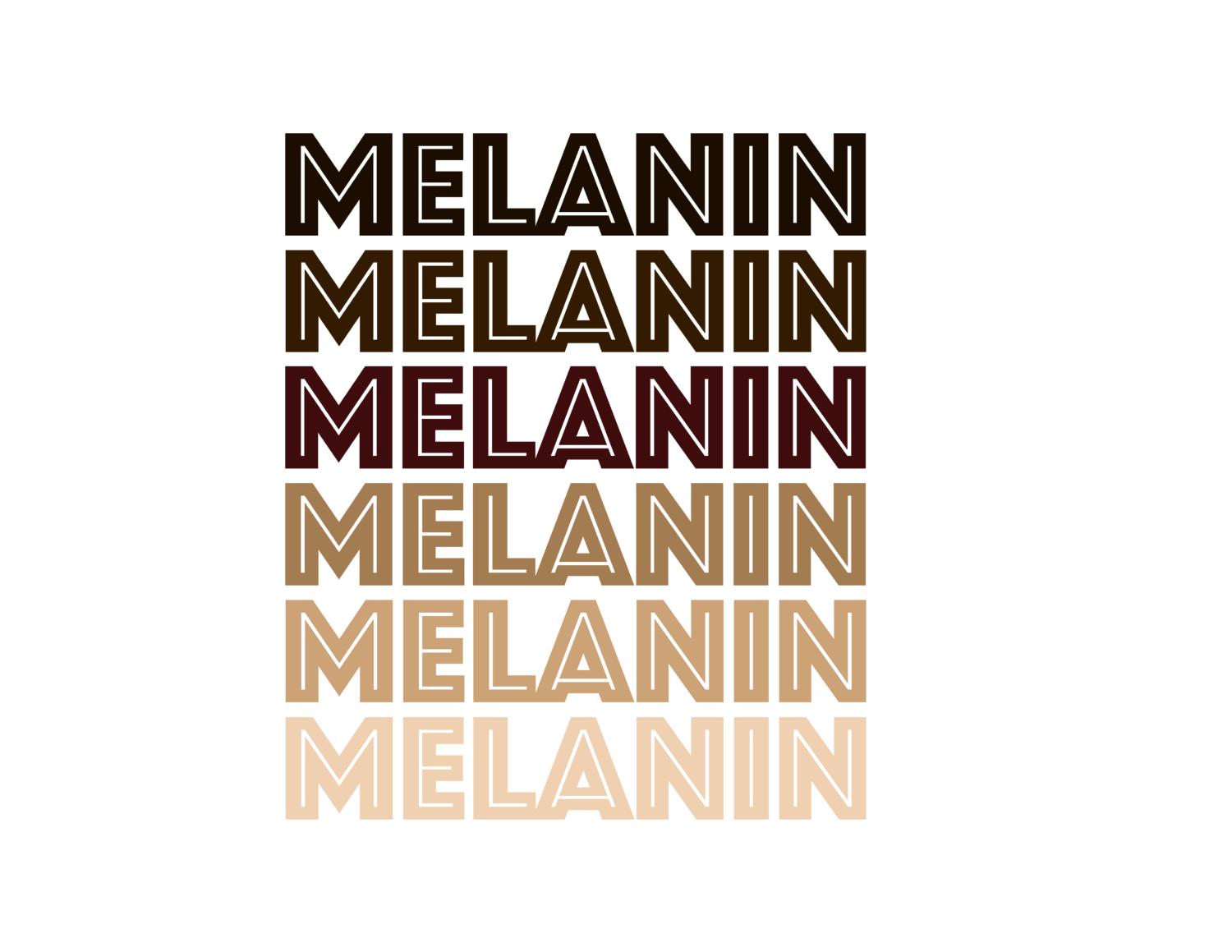 Melanin Sticker